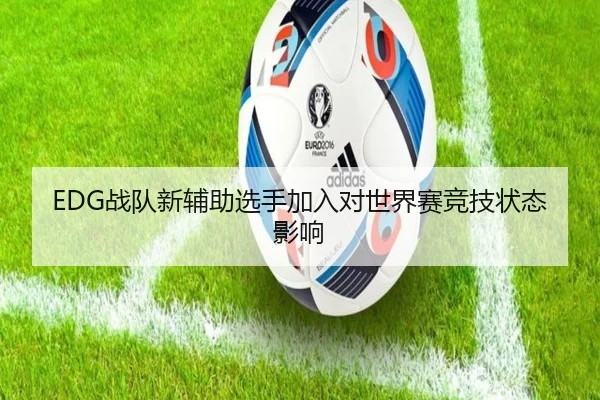 EDG战队新辅助选手加入对世界赛竞技状态影响
